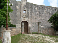Vhod na dvorišče palače Grimani Morosini